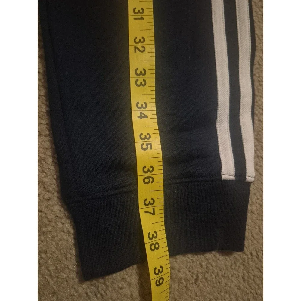 Adidas 3 Stripe Fleece Jogger Pants Adicolor Mens Size 2XL Indigo Navy IM9319